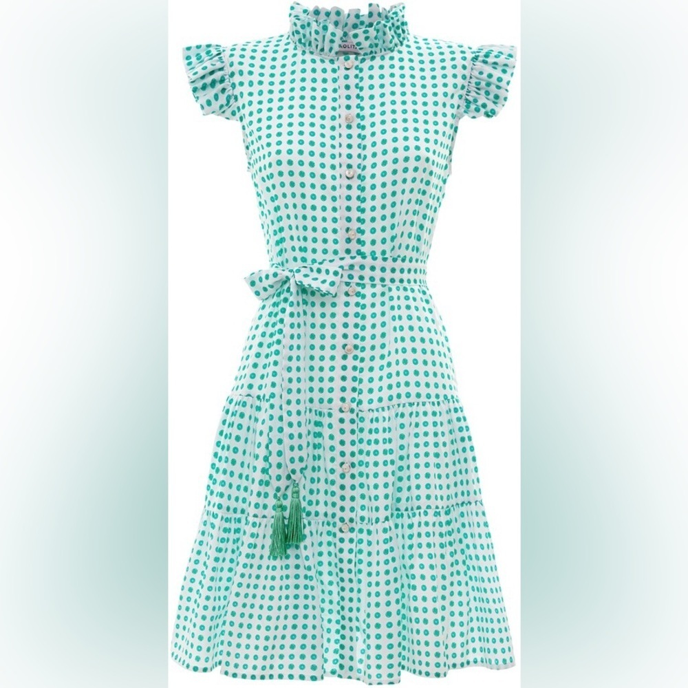 Paolita Alexandria Short Ruffle Dress NWOT Size M